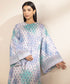 Unstitched Women's Embroidered Lawn Multi Shirt Trousers